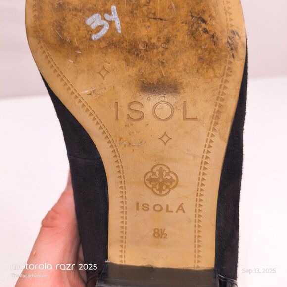 Women's ISOLA Pumps Leopard Print Slip-On Heels US Size 8.5 - Picture 13 of 13